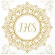 serwetki komunia swieta ihs ornament paw 33 cm 20 szt