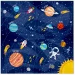 serwetki kosmos uklad planet partypal 33 cm 10 szt