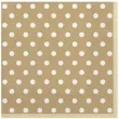 serwetki kropki duze bezowe maki 33 cm 20 szt