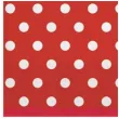 serwetki kropki duze czerwone partypal 33 cm 10 szt