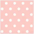 serwetki kropki duze rozowe partypal 33 cm 10 szt