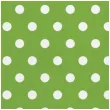 serwetki kropki duze zielone maki 33 cm 20 szt