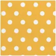 serwetki kropki duze zolte maki 33 cm 20 szt