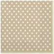 serwetki kropki male bezowe maki 33 cm 20 szt