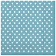 serwetki kropki male niebieskie maki 33 cm 20 szt