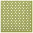 serwetki kropki male zielone maki 33 cm 20 szt