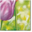 serwetki kwiaty 3 tulipany maki 33 cm 20 szt
