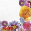 serwetki kwiaty kompozycja maki 33 cm 20 szt