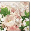serwetki kwiaty tulipany rozowe maki 33 cm 20 szt