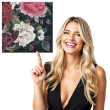 serwetki kwiaty w stylu barokowym maki 33 cm 20 szt