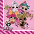 serwetki lol surprise procos 33 cm 20 szt
