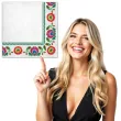 serwetki lowicz folk 2 maki 33 cm 20 szt