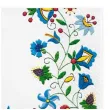 serwetki ludowe kaszubski folk na bieli maki 33 cm 20 szt