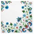 serwetki ludowe kaszubski folk na bieli maki 33 cm 20 szt