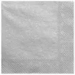 serwetki lunch classic srebrny metalik 33 cm 20 szt