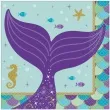 serwetki mermaid wishes amscan 25 cm 16 szt
