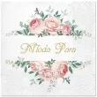 serwetki mloda para roze paw 33 cm 20 szt