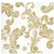 serwetki ornament zloty paw 33 cm 20 szt