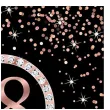 serwetki papierowe 18 urodziny czarny rose gold maki 33 cm 20 szt