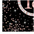 serwetki papierowe 18 urodziny czarny rose gold maki 33 cm 20 szt