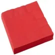 serwetki papierowe apple red czerwony amscan 33 cm 20 szt