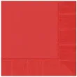 serwetki papierowe apple red czerwony amscan 33 cm 20 szt