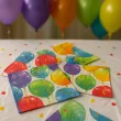 serwetki papierowe imprezowe balony dekoracja stolu na urodziny sylwestra 33 cm 20 szt