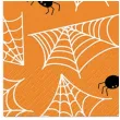 serwetki papierowe pajaki i pajeczyna funny halloween paw 33 cm 20 szt
