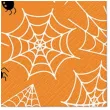 serwetki papierowe pajaki i pajeczyna funny halloween paw 33 cm 20 szt
