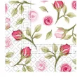 serwetki papierowe romantyczne roze procos 33 cm 20 szt