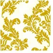 serwetki papierowe zlote liscie bialy zloty maki 33 cm 20 szt