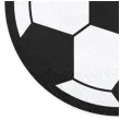 serwetki pilka nozna czarnobiale partydeco 20szt