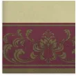 serwetki ramka roccoco bordowe maki 33 cm 20 szt