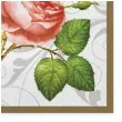 serwetki roza z kolcami maki 33 cm 20 szt