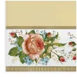 serwetki rozana ramka kremowe maki 33 cm 20 szt