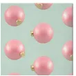 serwetki rozowe bombki na mietowym tle paw 33 cm 20 szt