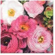 serwetki rozowe piwonie paw 33 cm 20 szt