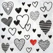 serwetki serca crazy love paw 33 cm 20 szt
