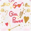 serwetki serce girl power partydeco 16 x 15 cm 20 szt