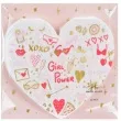 serwetki serce girl power partydeco 16 x 15 cm 20 szt