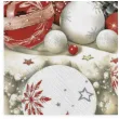 serwetki swiateczna dekoracja bialo czerwona maki 33 cm 20 szt