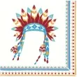 serwetki tepee tomahawk indianie amscan 33 cm 20 szt