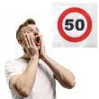serwetki traffic 50 urodziny top ten 33 cm 20 szt