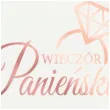 serwetki wieczor panienski pieroscionek rosegold bialy dekolo 33 cm 10 szt
