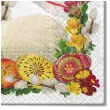 serwetki wielkanoc baranek bialy maki 33 cm 20 szt