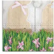 serwetki wielkanoc drewniane kroliki maki 33 cm 20 szt