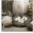 serwetki wielkanoc jajka rustykalne maki 33 cm 20 szt