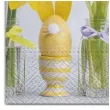 serwetki wielkanoc kompozycja w kieliszkach maki 33 cm 20 szt