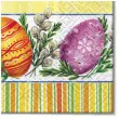serwetki wielkanoc pisanki i bazie maki 33 cm 20 szt