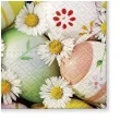 serwetki wielkanoc pisanki i stokrotki paw 33 cm 20 szt